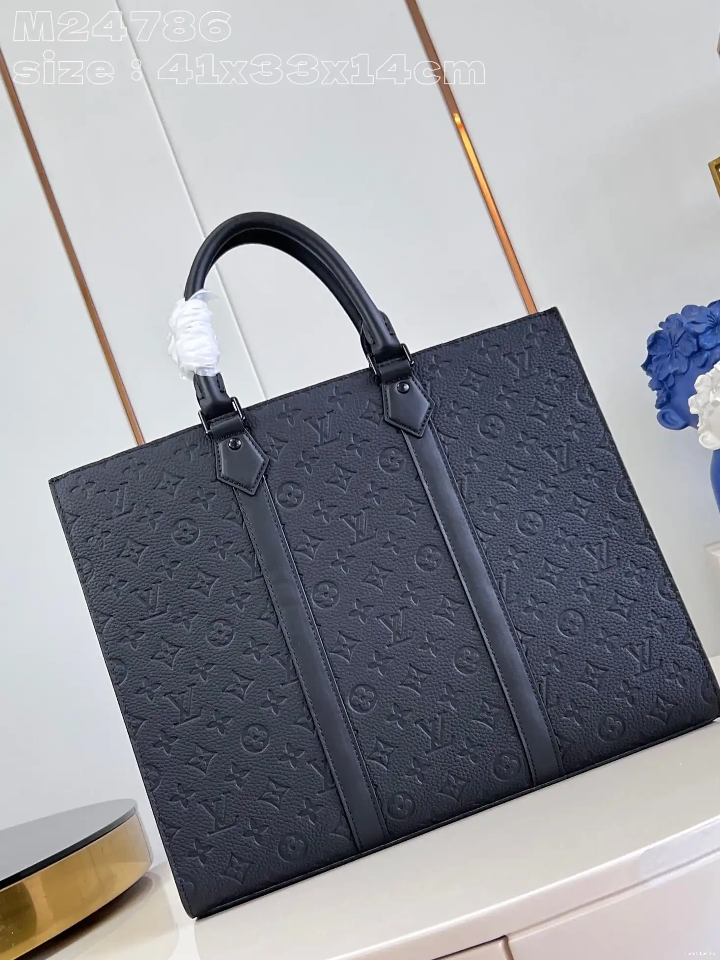 First bag ru LOUIS VUITTON Plat Sac 24H-41*33*14CM 0704